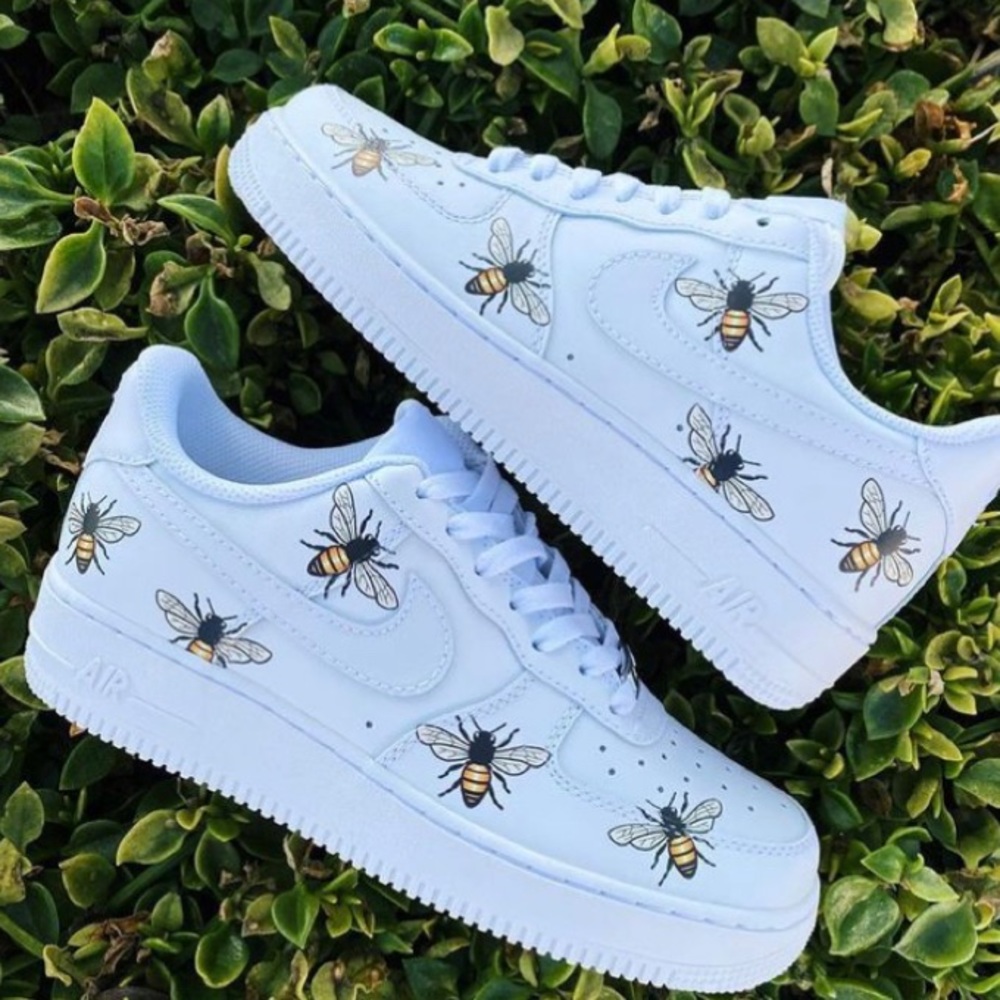 Custom Bumble Bee Air Force 1